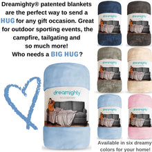 Load image into Gallery viewer, Super Blanky Wearable Blanket Throw - Breezy Blue
