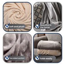 Load image into Gallery viewer, Super Blanky Wearable Blanket Throw - Starry Blue
