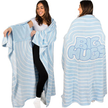 Load image into Gallery viewer, Super Blanky Throw Wearable Blanket - Echo Blue
