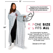 Load image into Gallery viewer, Super Blanky Throw Wearable Blanket - Kiss Pink
